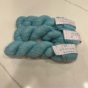 Loops Luxe Chunky Yarn Royal Alpaca, Silk yarn - lot of 3 - NEW